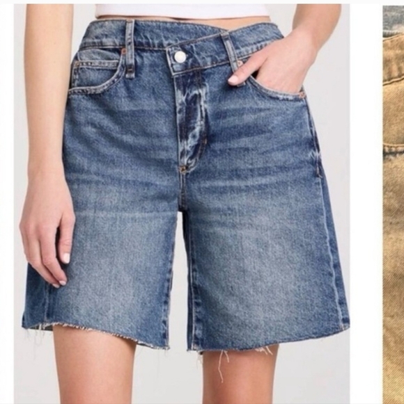 We The Free Boomerang High Rise Long Shorts - Picture 4 of 4